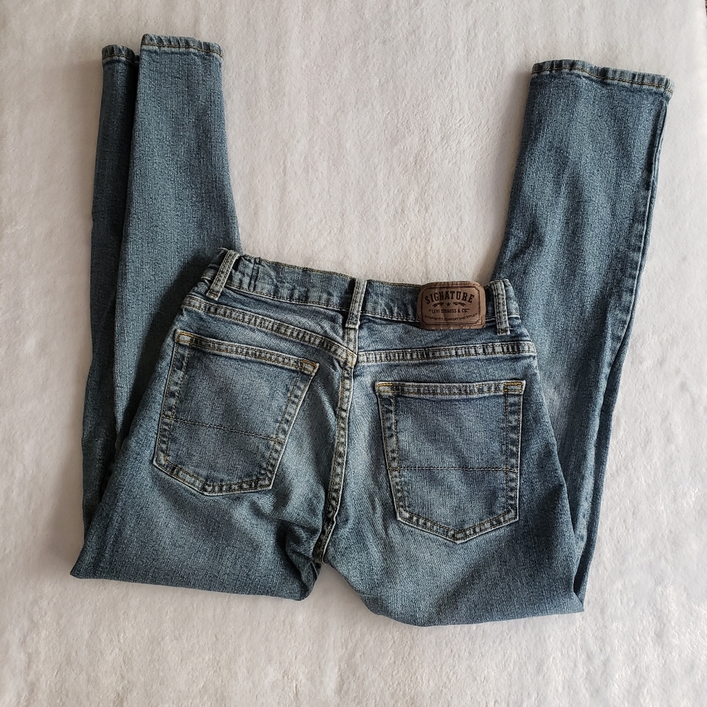 Levi's boys size 12 regular classic med wash jeans - Picture 9 of 13